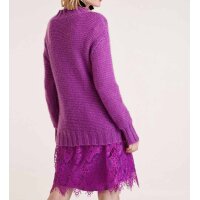 Oversize sweater, cyclam