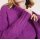 Oversize sweater, cyclam
