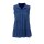 Designer-Stufenbluse, jeansblau