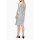 Designer-Cocktailkleid, silberfarben