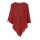 Designer-Feinstrickponcho m. Pailletten, kastanie