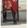 Designer-Feinstrickponcho m. Pailletten, kastanie