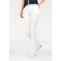 Designer-Jeans, weiß