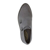 Leather slipper, grey