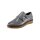 Leather slipper, grey