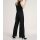 Designer-Plissee-Overall, schwarz