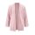 Marken-Sweatjacke, rosa-melange