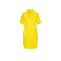 Polo jersey shirt with cord, sunny yellow