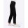 Five pocket jeans with lace, black