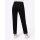 Five pocket jeans with lace, black