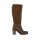 Leder-Stiefel, braun
