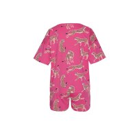 Allover-Animalprint-Shorty, pink-gemustert