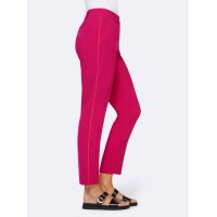 Designer-Stretchhose, pink