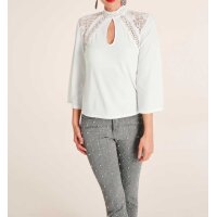 Lace shirt, offwhite
