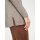 Designer-Feinstrickpullover m. Schal, beige