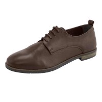 Cowhide nappa leather shoe, brown