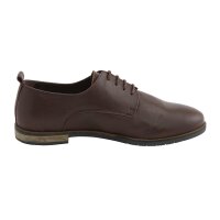 Cowhide nappa leather shoe, brown