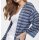 Longstrickjacke, softbleu-marine