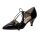 Patent leather evening pumps, black