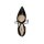 Patent leather evening pumps, black