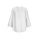 Linen blouse with lace, ecru
