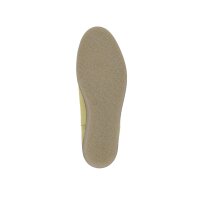Buty zamszowe ze skóry bydlęcej, żółte