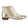 Ботинки, бело-золотистые