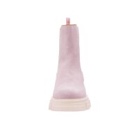 Cow suede boots, rosé