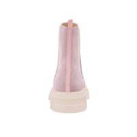 Cow suede boots, rosé