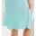 Jersey dress with eyelet embroidery, aqua