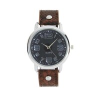 Armbanduhr, braun