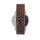 Armbanduhr, braun