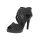Sandalette, schwarz