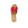 Lackleder-Pantolette, rot