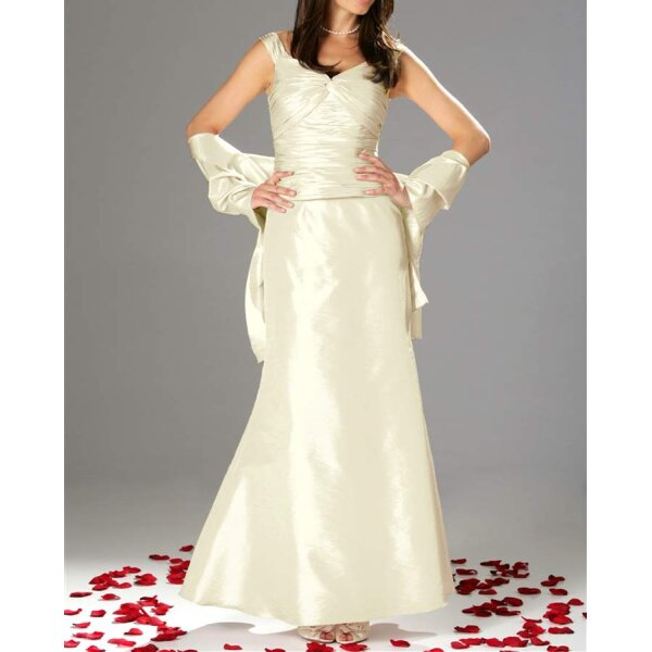 Brautkleid-Set (3-tlg.), creme