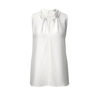 Crepé jersey top, offwhite