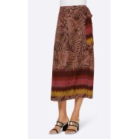Maxi skirt, red brown - chocolate