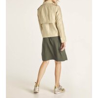 Leinen-Kurzjacke, sand-gold