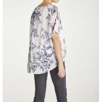 Print blouse with sequins, multicolour