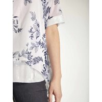Print blouse with sequins, multicolour