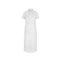 Designer-Hemdblusenkleid, weiß