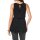 Chiffon-Blusentop, schwarz