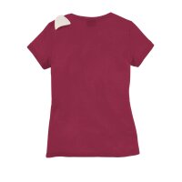 Marken-Kindershirt, bordeaux