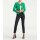 Designer-Lammnappalederjacke, smaragd