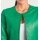 Designer-Lammnappalederjacke, smaragd