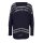 Oversizeowy sweter, granatowy