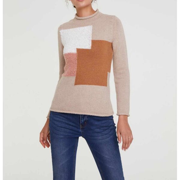 Pullover, bunt