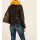 Lammnappalederjacke m. Webpelz, braun