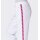 Freizeithose, weiß-pink