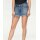 Marken-Jeans-Minirock, blau-used